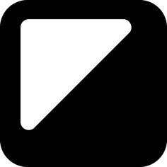 Contrast Square Button Icon Svg Vector, Free Vectors File